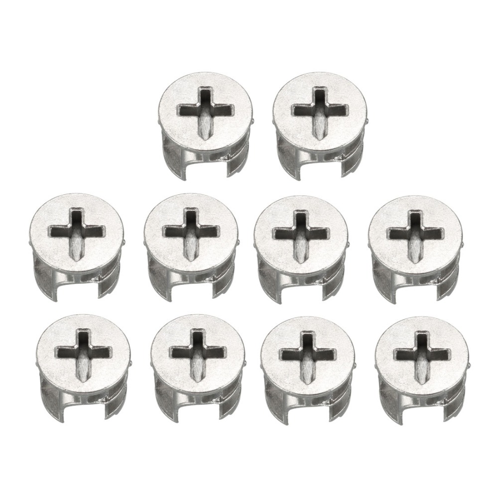 Cam Lock Nut - Uxcell New Hot 10pcs Furniture Side