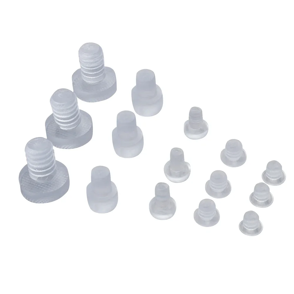 Furniture Hardware Feet - 10/20/50/100pcs Clear Furniture Embedded Bumpers Kit