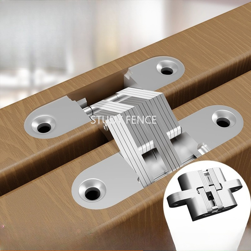 2PCS Metal Concealed Cross Hin - Used Furniture Hardware ulasan dan harga