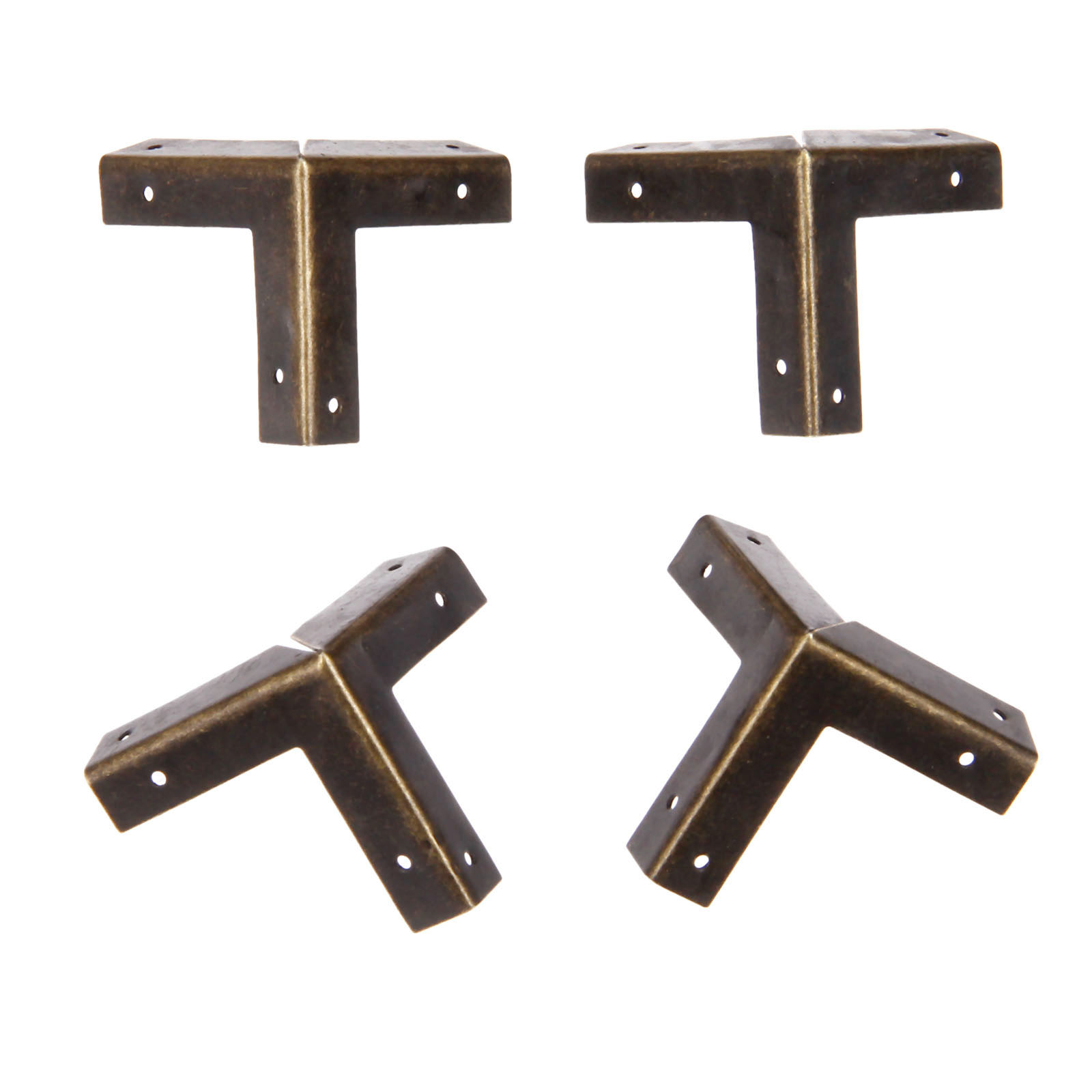 DRELD 4Pcs Antique Bronze Corn - Furniture Hardware Wood ulasan dan harga