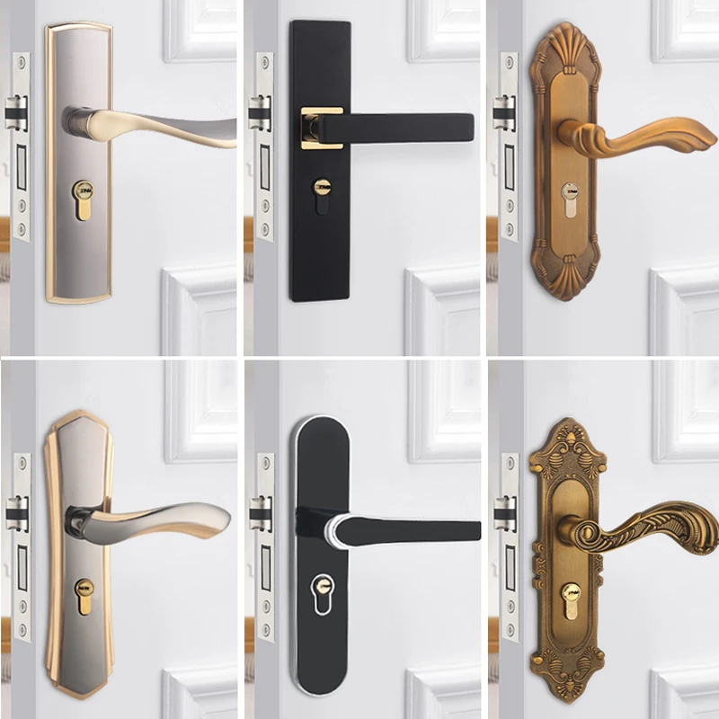 Bedroom Wooden Door Lock Set H - Furniture Hardware Locks ulasan dan harga
