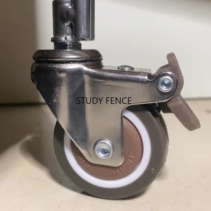 4pcs Silent Rubber Casters Rot - Used Furniture Hardware ulasan dan harga