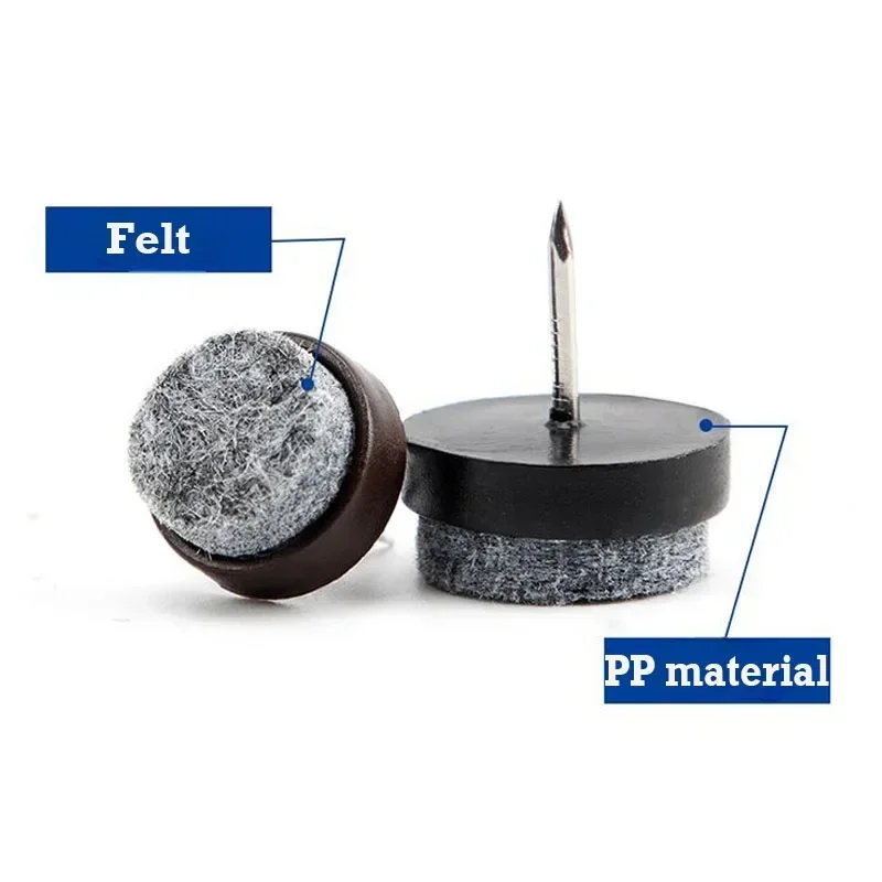 30pcs 14-28mm Plastic Felt Nai - Furniture Hardware Wood ulasan dan harga