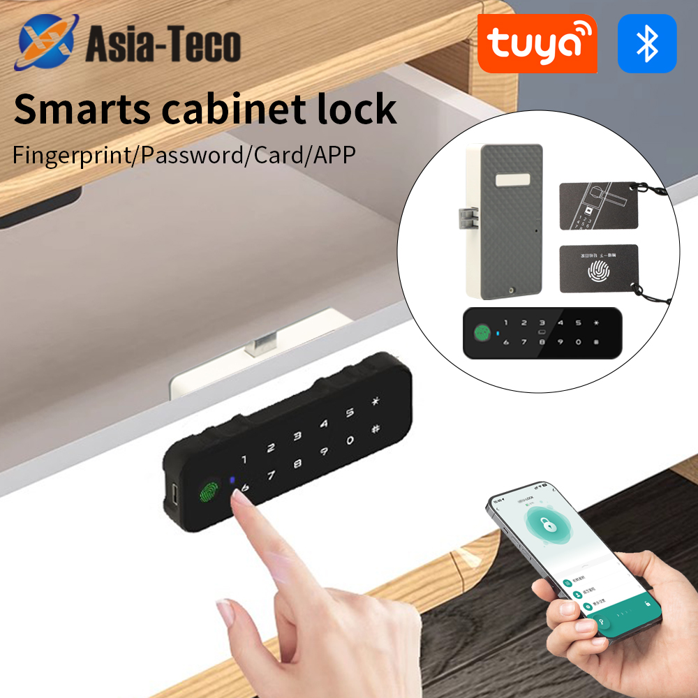 Tuya Bluetooth Smart Wood Cabi - Furniture Hardware Locks ulasan dan harga