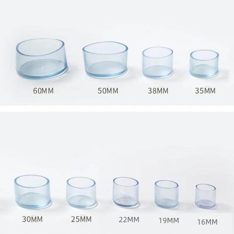 1-5pcs Transparent PVC Table C - Furniture Hardware Feet ulasan dan harga