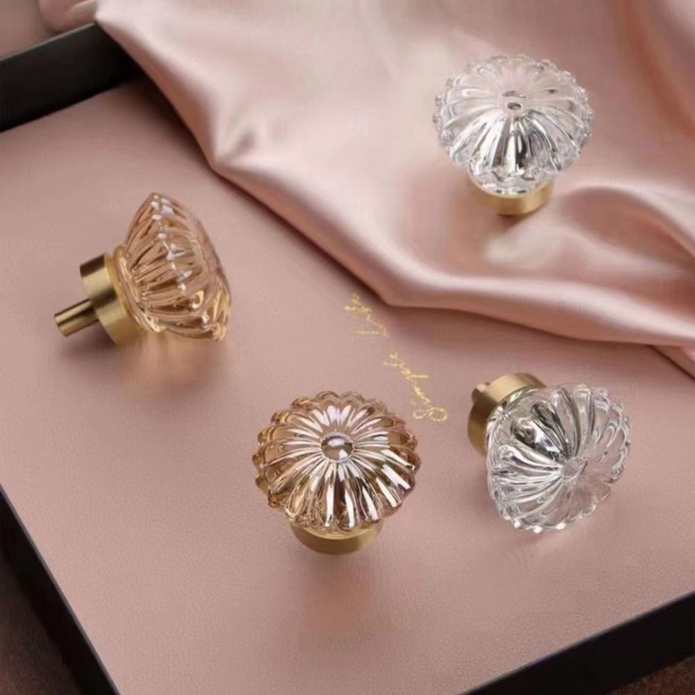 Crystal Glass Furniture Handle - Furniture Hardware Wood ulasan dan harga