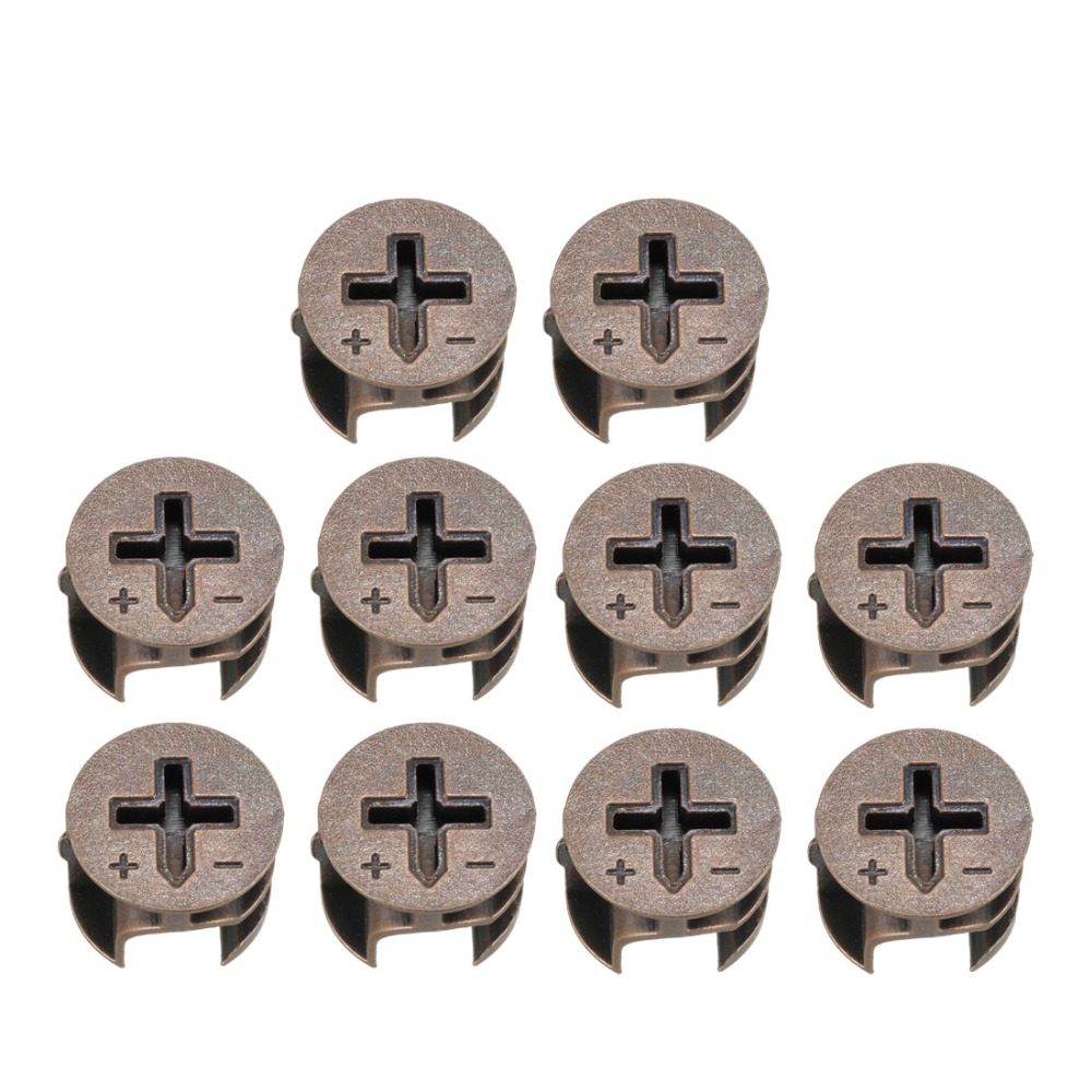 Uxcell New Hot 10pcs Furniture - Cam Lock Nut ulasan dan harga