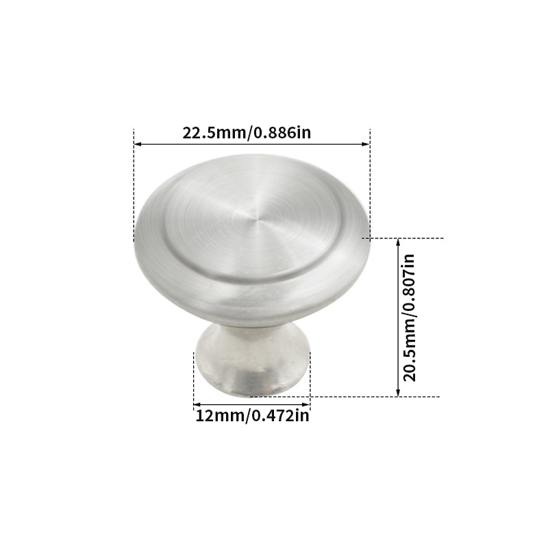 4/12pcs drawer handles, circul - Used Furniture Hardware ulasan dan harga