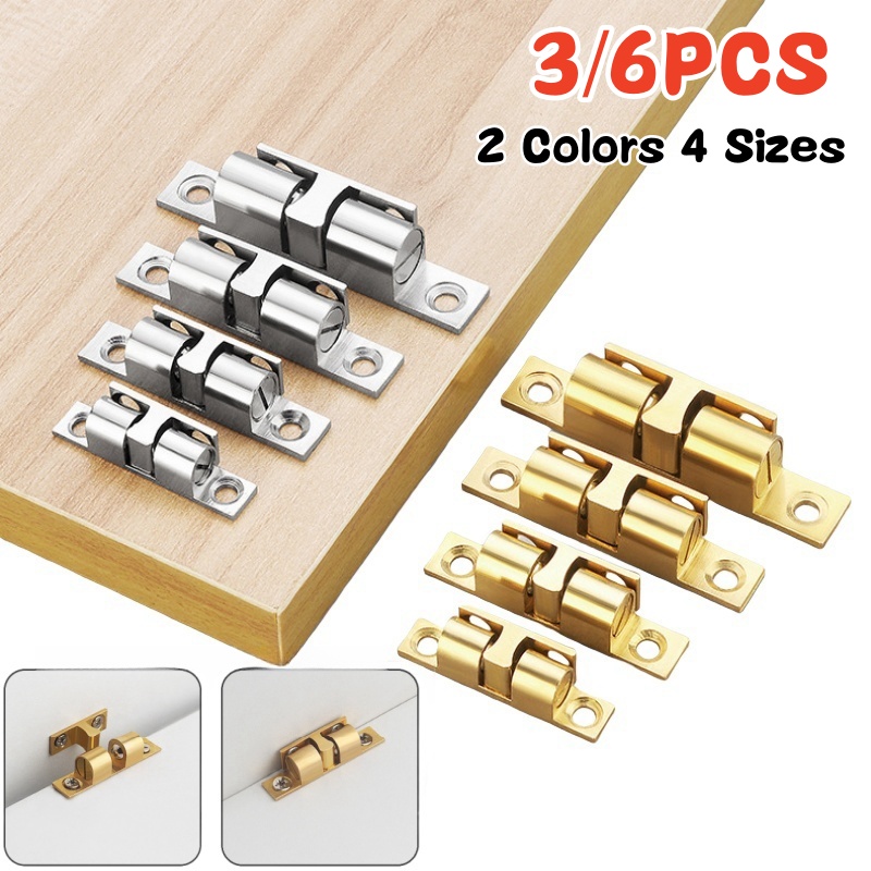 3/6pcs Cabinet Closet Door Bal - Furniture Hardware Locks ulasan dan harga