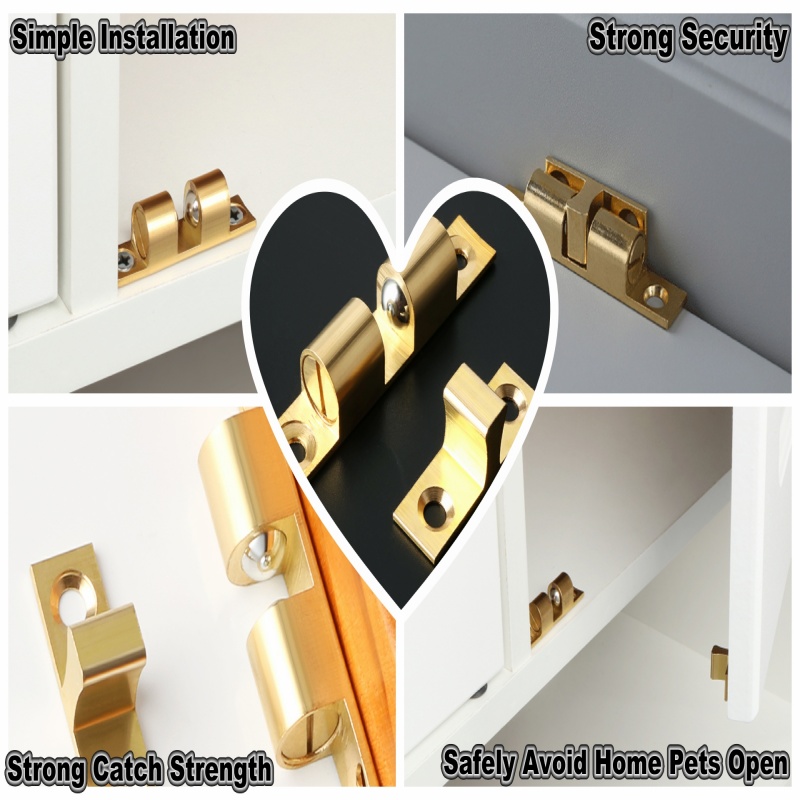 3/6pcs Cabinet Closet Door Bal - Furniture Hardware Locks ulasan dan harga