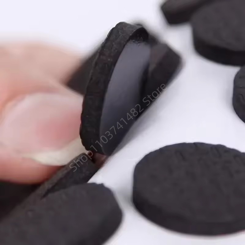 2-48Pc Self Adhesive Black Fur - Furniture Hardware Feet ulasan dan harga