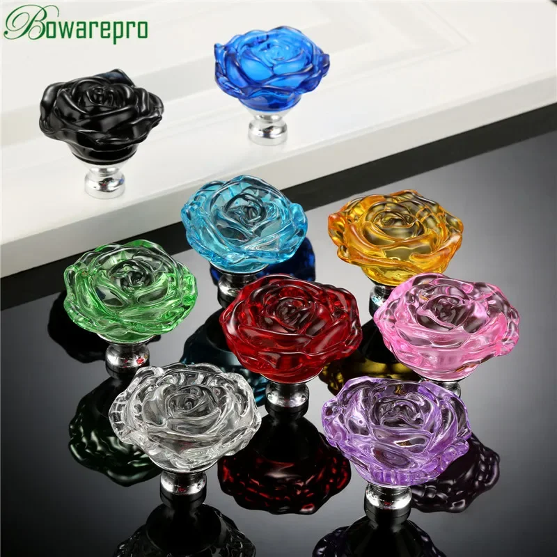 bowarepro 50MM Crystal Rose Gl - Furniture Hardware Wood ulasan dan harga