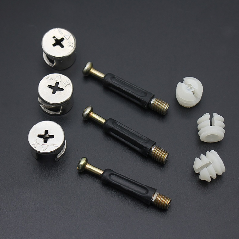 NEW 24 Sets Home Cam Lock Nut  - Cam Lock Nut ulasan dan harga