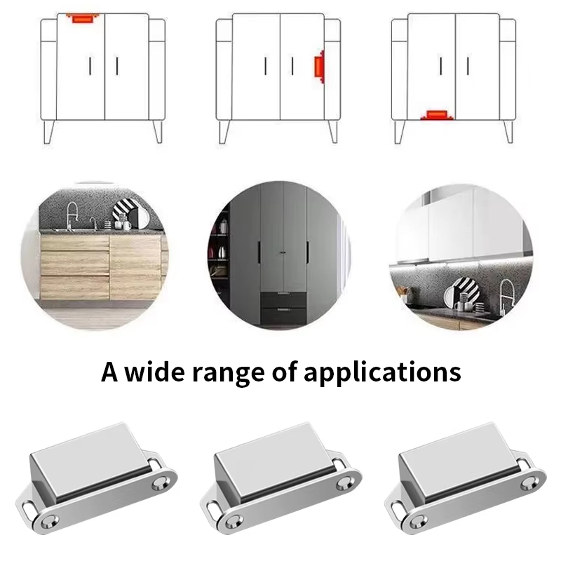 5/12pcs magnetic door Catch La - Used Furniture Hardware ulasan dan harga