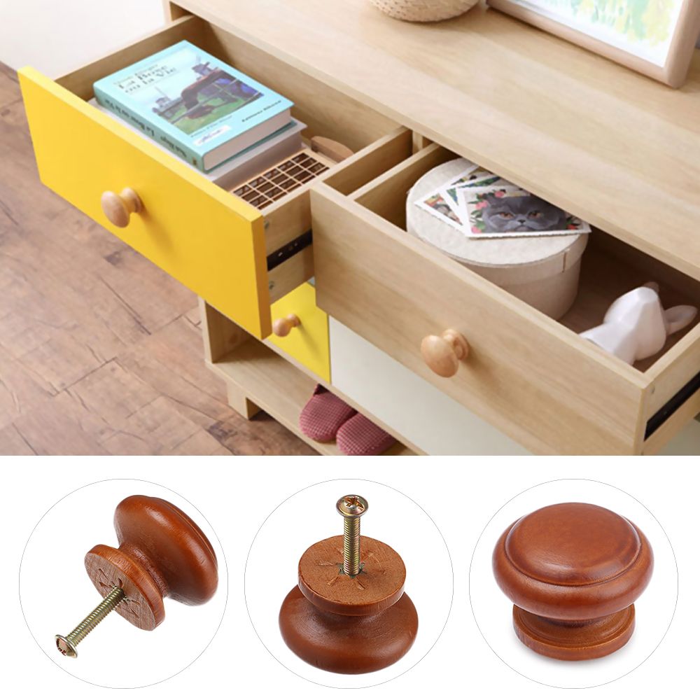 1pcs New Jewelry Box Knobs Fur - Furniture Hardware Wood ulasan dan harga