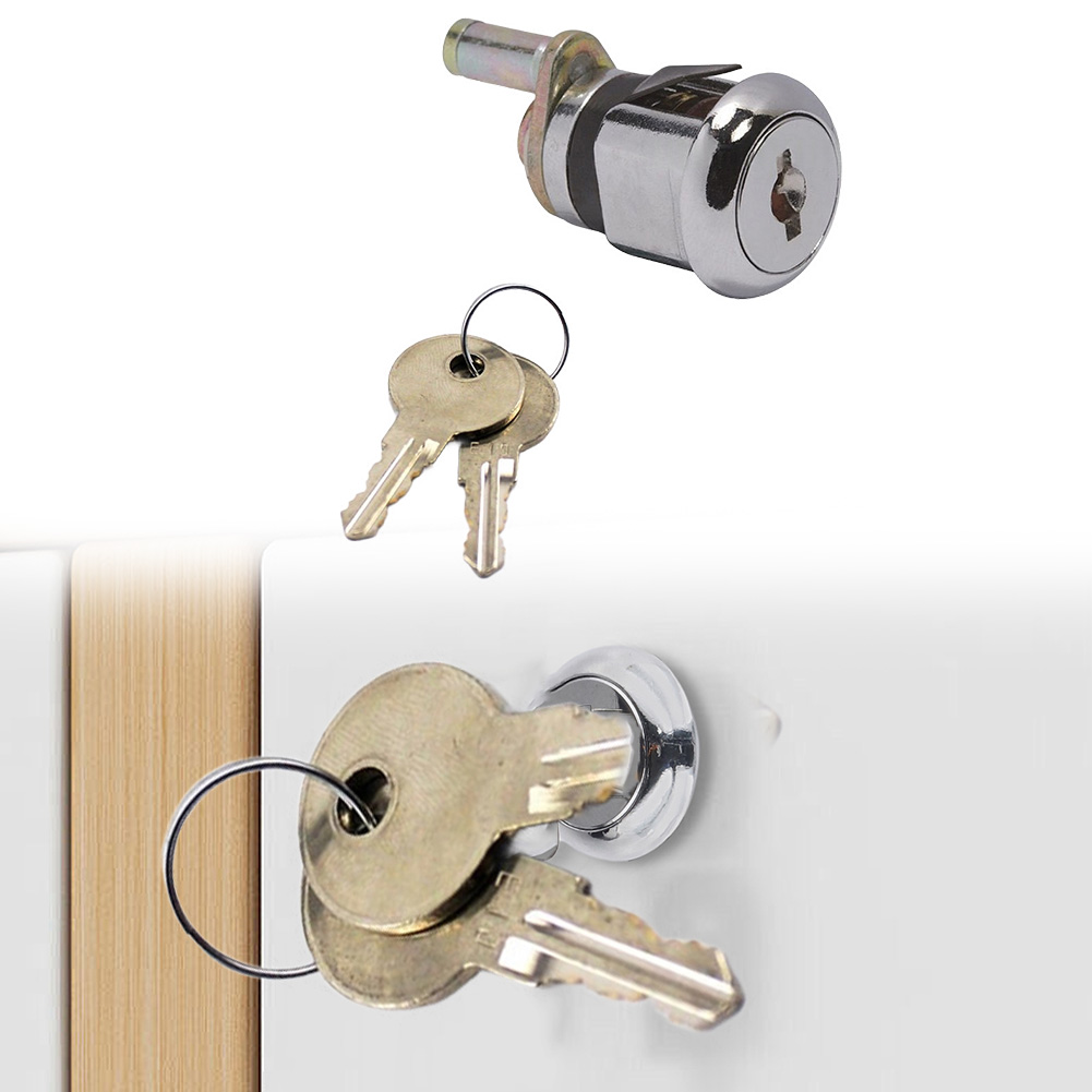 Metal Cabinet Triple Lock Furn - Furniture Hardware Locks ulasan dan harga