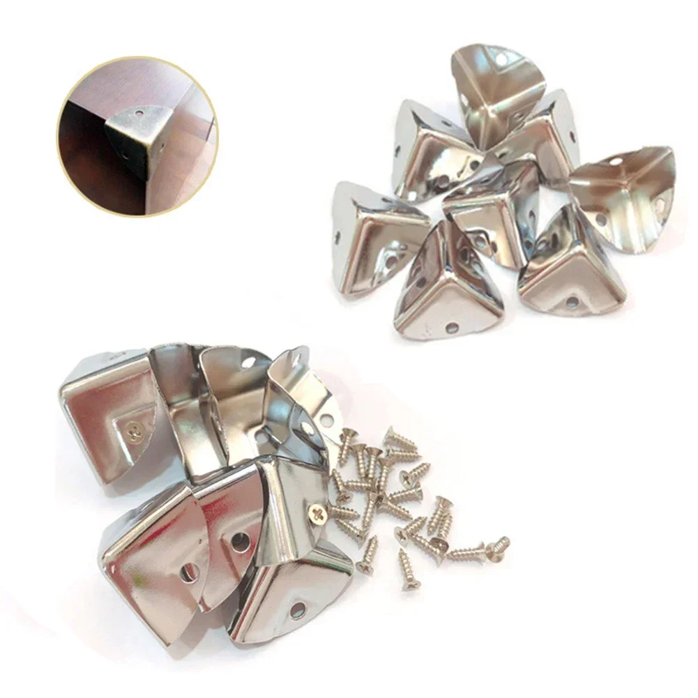 4/8/12pc Metal Box Corner Prot - Furniture Hardware Wood ulasan dan harga