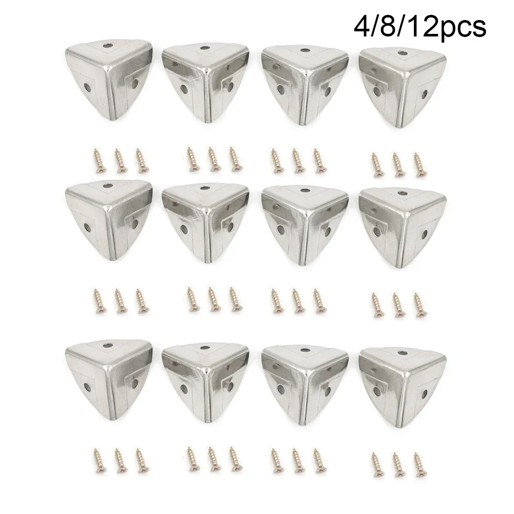 4/8/12pc Metal Box Corner Prot - Furniture Hardware Wood ulasan dan harga