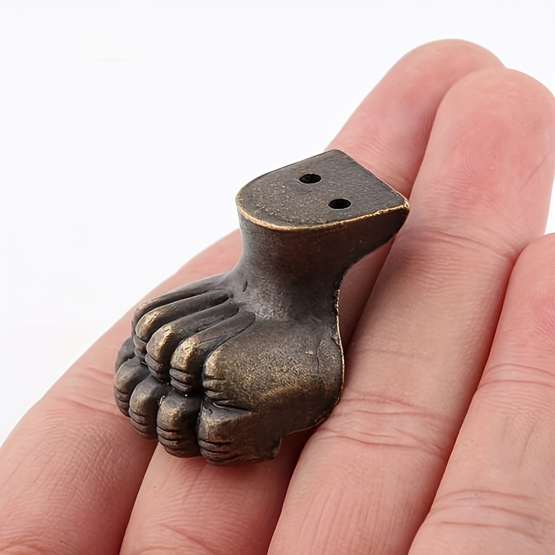 8pcs Antique Foot Brass Jewelr - Furniture Hardware Wood ulasan dan harga