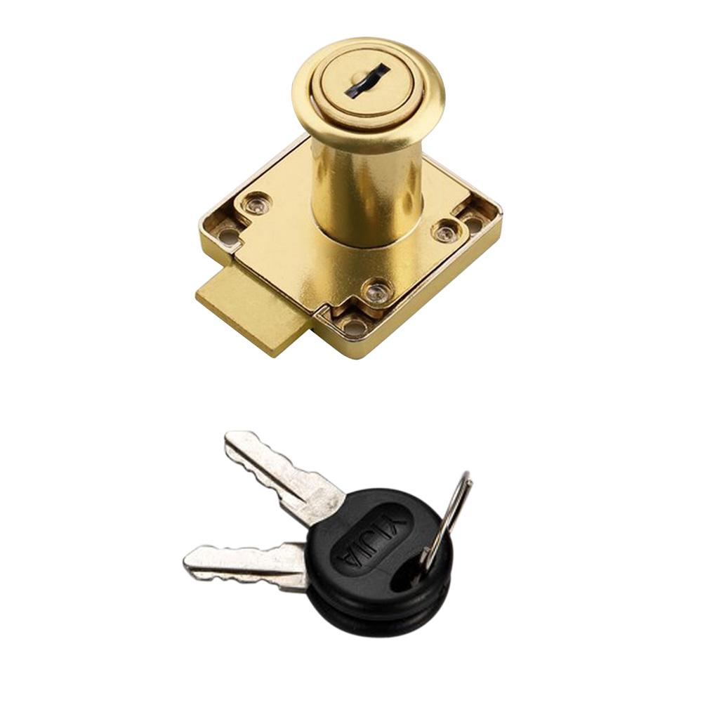 2x Drawer Locks with 2 Lock Ke - Furniture Hardware Locks ulasan dan harga