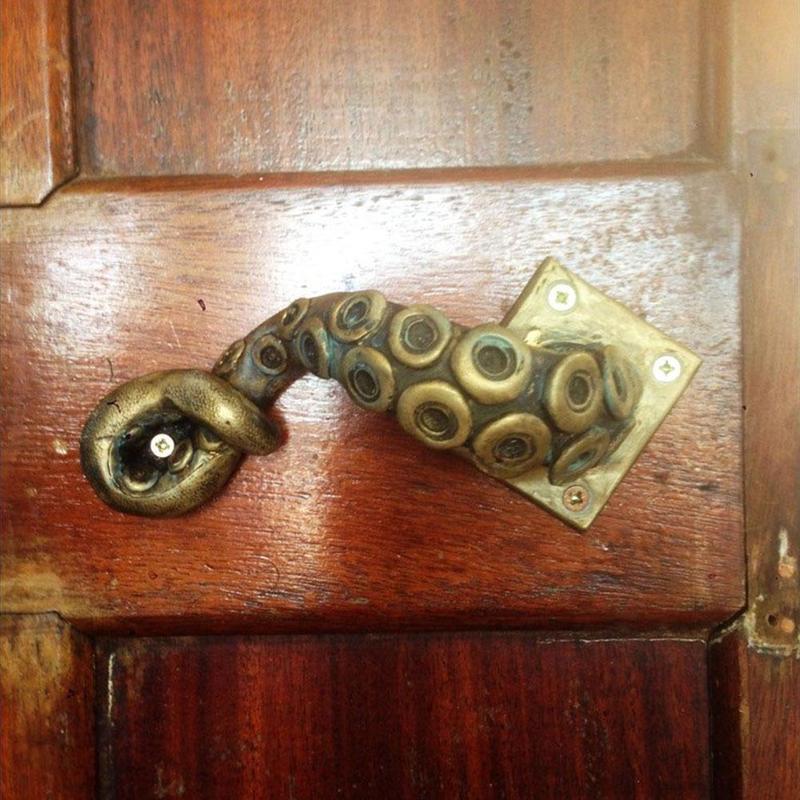 Vintage Octopus Door Knob Outd - Furniture Hardware Wood ulasan dan harga