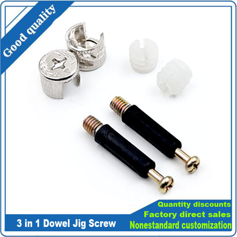 3 in 1 Dowel Jig Screw Furnitu - Cam Lock Nut ulasan dan harga