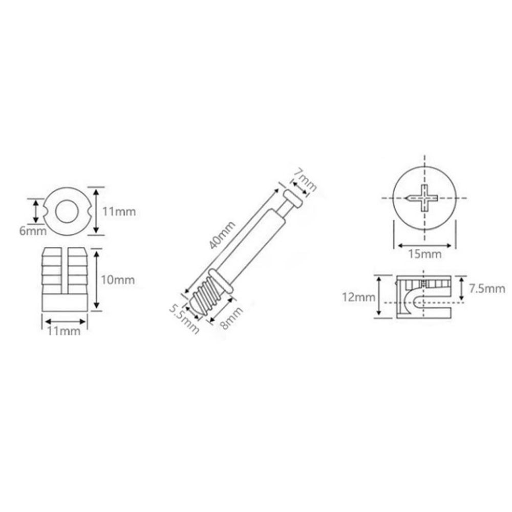 3 in 1 Dowel Jig Screw Furnitu - Cam Lock Nut ulasan dan harga