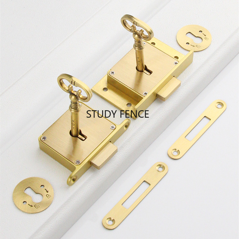 1PC Antique Metal Drawer Lock  - Furniture Hardware Locks ulasan dan harga