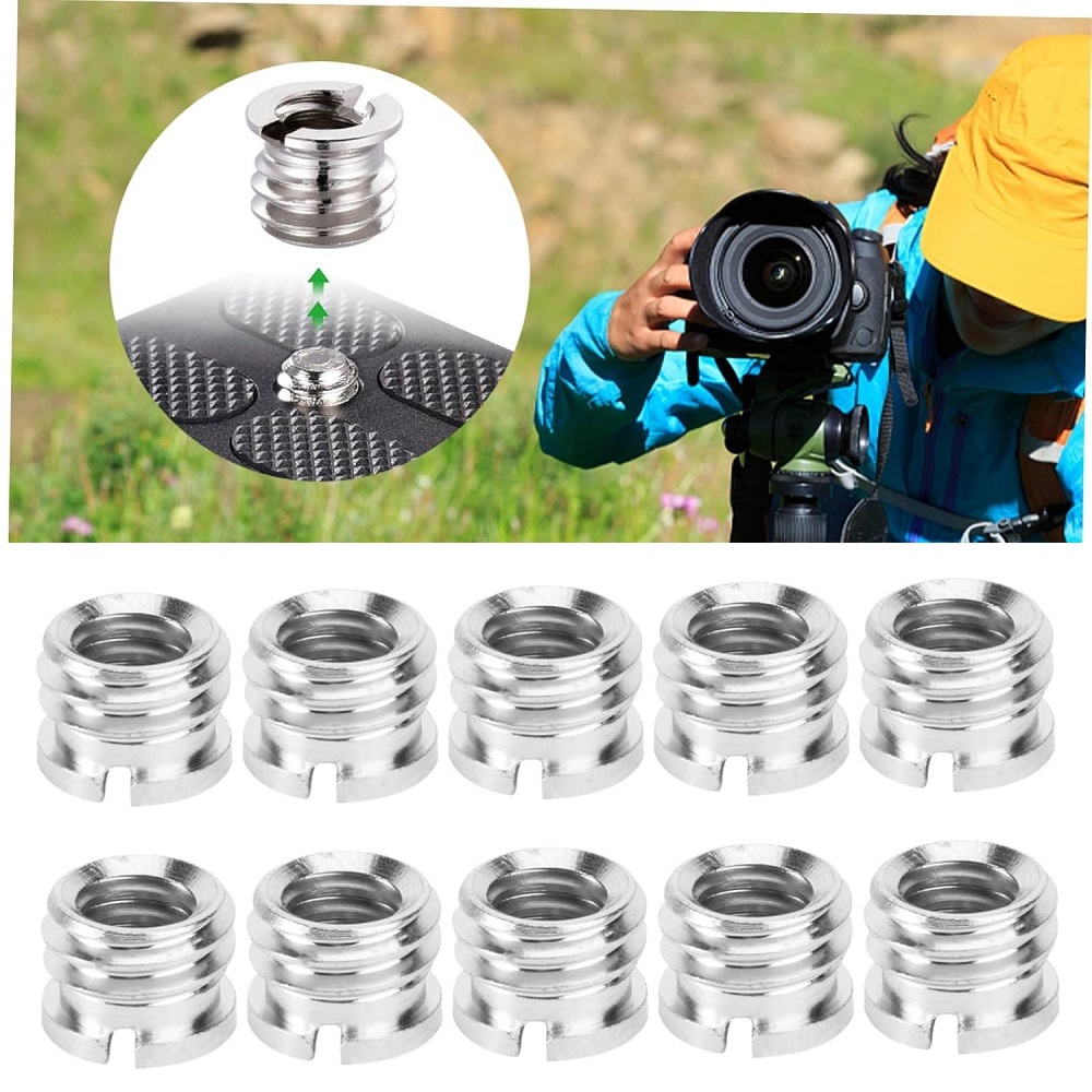 10PCS ﻿ Universal Camera Adapt - Cam Lock Nut ulasan dan harga