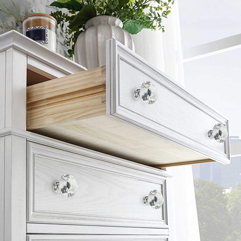 6Pcs Cabinet Knob with Screws  - Furniture Hardware Feet ulasan dan harga