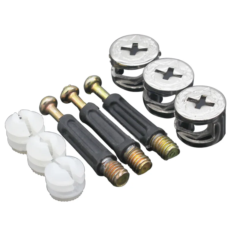 20pcsThickening 3 in1 Furnitur - Cam Lock Nut ulasan dan harga