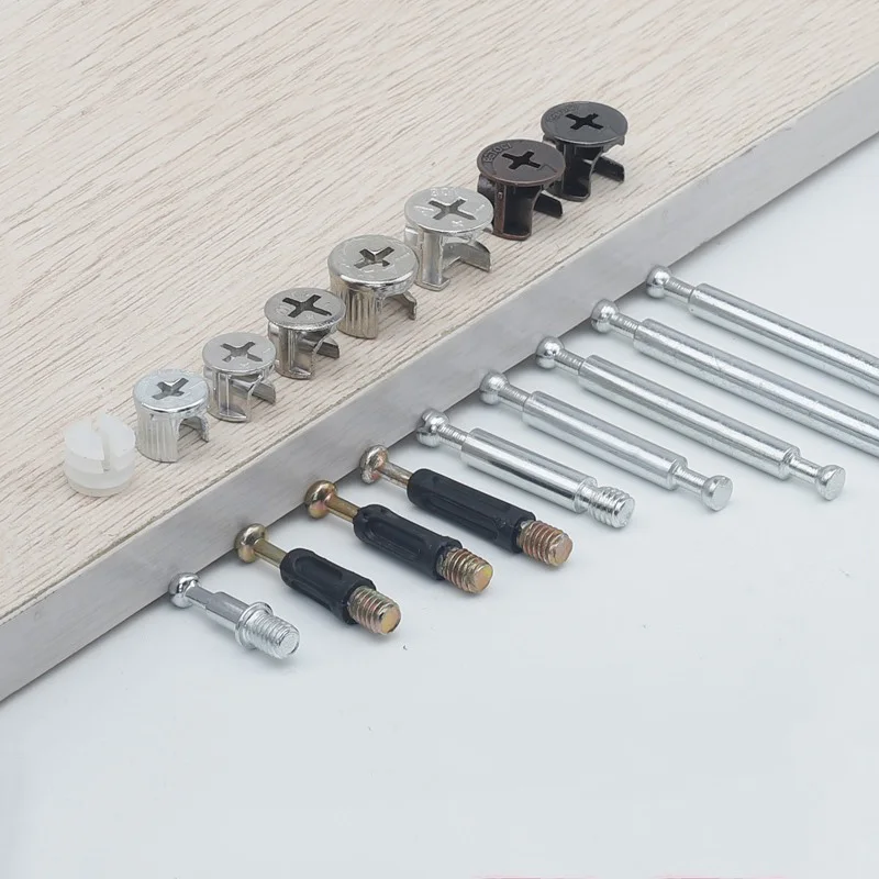 20pcsThickening 3 in1 Furnitur - Cam Lock Nut ulasan dan harga