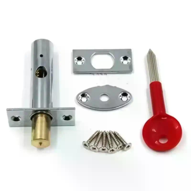 Stainless Steel Pipe Lock Invi - Furniture Hardware Locks ulasan dan harga