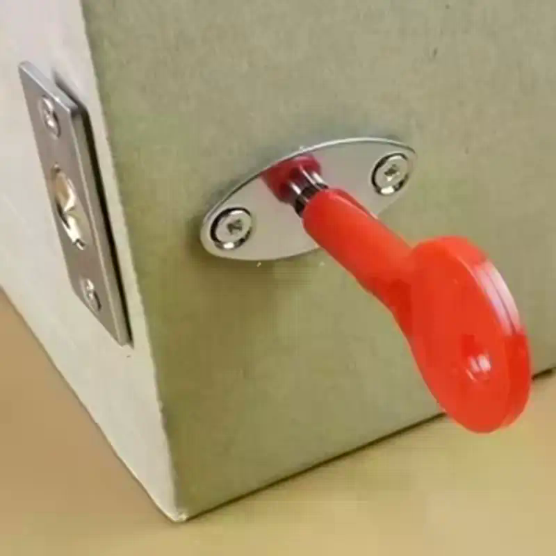 Stainless Steel Pipe Lock Invi - Furniture Hardware Locks ulasan dan harga